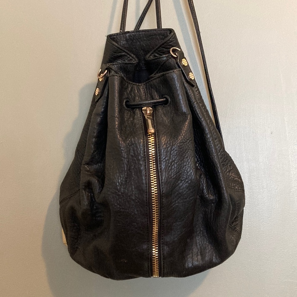 Elizabeth and James black backpack